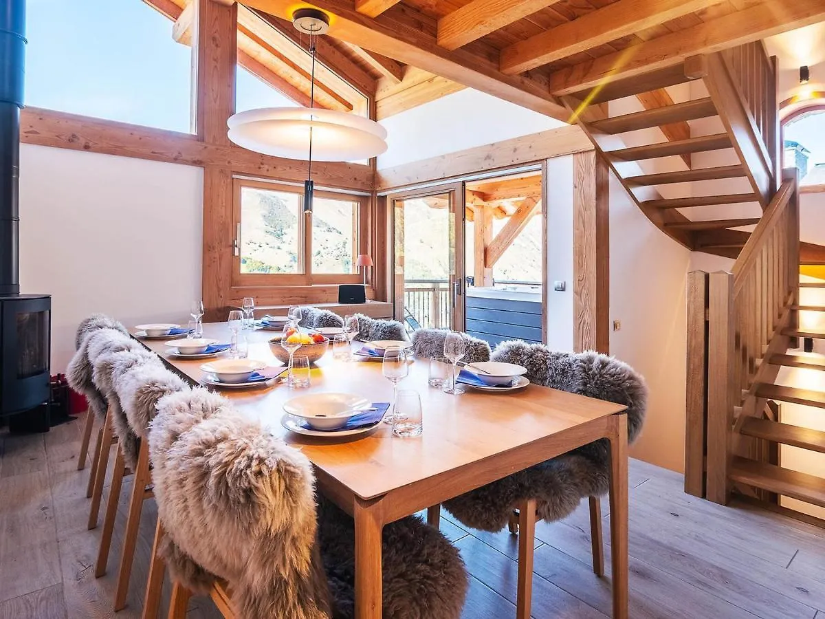 Chalet Landenoire - Ski-In/Ski-Out - Sauna & Jacuzzi - Parking - Wifi - 8 Pers. - Fr-1-344-777 Saint-Martin-de-Belleville