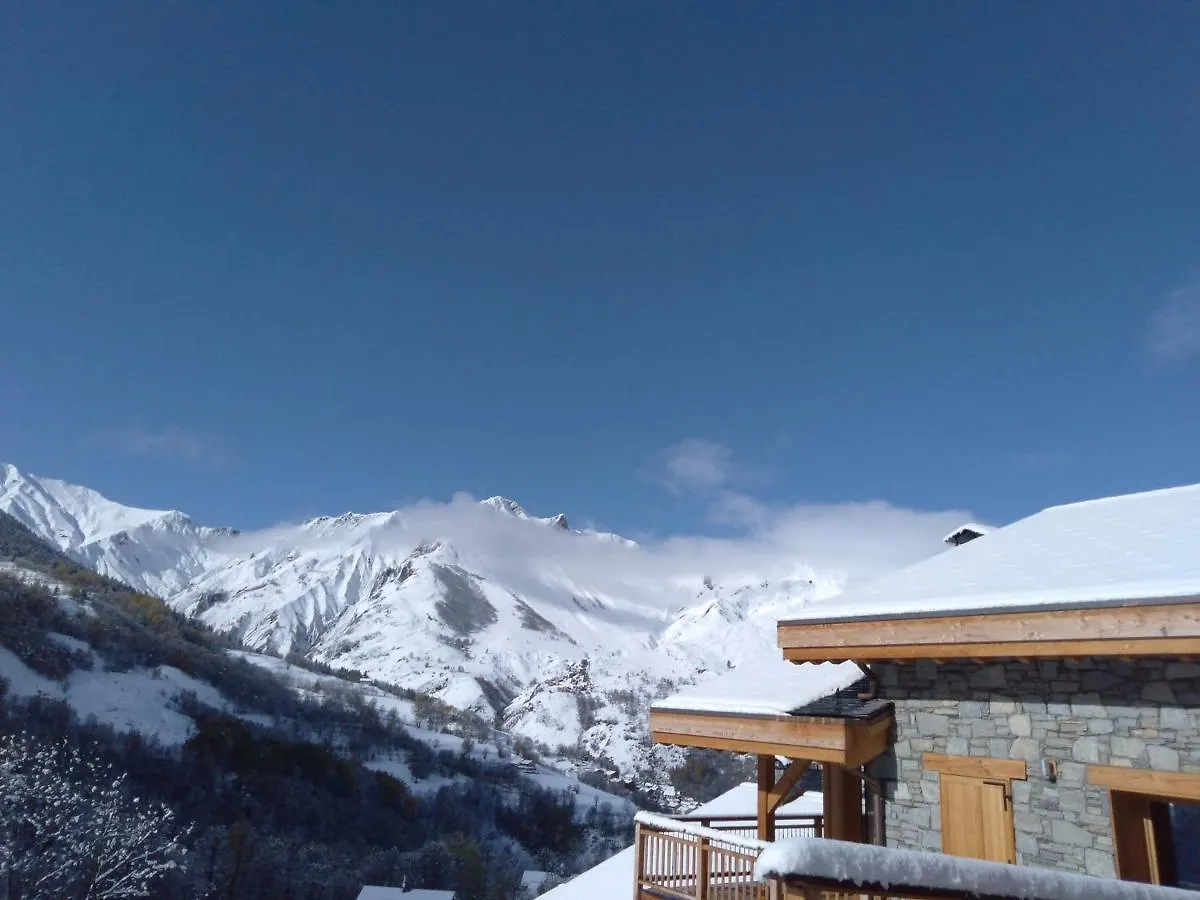 Chalet Landenoire - Ski-In/Ski-Out - Sauna & Jacuzzi - Parking - Wifi - 8 Pers. - Fr-1-344-777 Saint-Martin-de-Belleville